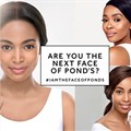 Search is on for new Face of Pond's