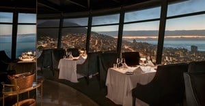 Refurbished Ritz Hotel and revolving Top of the Ritz restaurant, a new Cape Town must-do