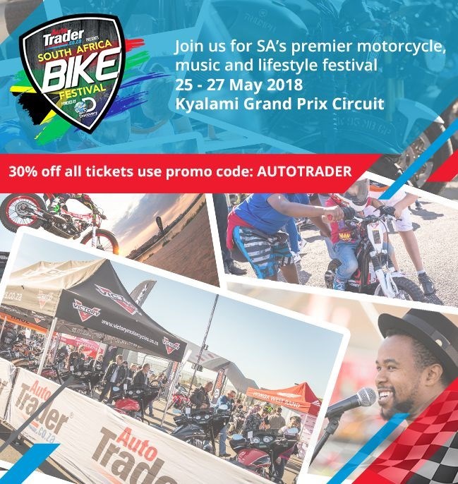 AutoTrader SA Bike Fest adds smoking new features