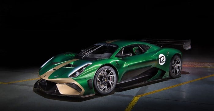 The Brabham BT62 weighs in at a mere 972 kilograms and has a huge 5.4-litre V8 that outputs 522 kW and 667Nm of torque (Credit: Brabham)