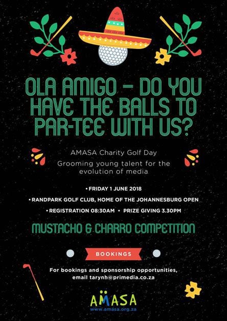 The annual Amasa charity golf day 2018