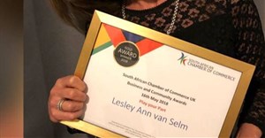 Khulisa founder takes gold at UK South African Chamber of Commerce Awards