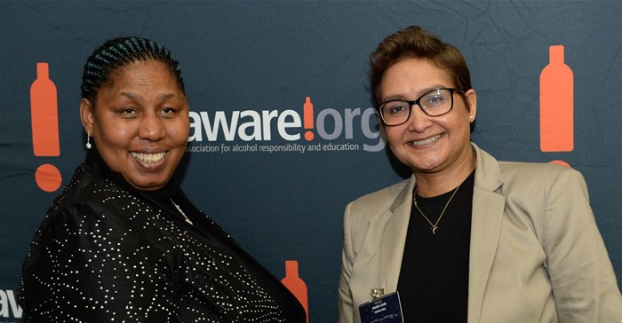 Deputy minister of Department of Social Development, Hendrietta Bogopane-Zulu and Ingrid Louw, CEO of Aware.org. Image supplied.