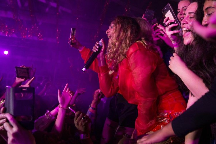 M.I.A. brings colour to the Old Biscuit Mill