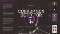 The 2018 Cannes Mobile Lions Grand Prix winner: Grey Brazil for Reclame Aqui's 'Corruption Detector'.