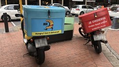 Food delivery men say they're exploited