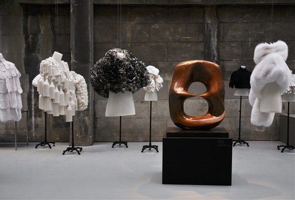 Burberry’s Makers House inspired by Henry Moore. Image credit: .