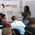 Peace Hyde opens the AHA Skills Acquisition Centre in Lagos. Image supplied.