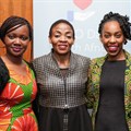 L to R: Emilar Gandhi, Public Policy Manager SADC at Facebook Africa; deputy minister of communications, Pinky Kekana; Ebele Okobi director of public policy Facebook, Africa; Sherry Dzinoreva, public policy programs manager Facebook EMEA. © Strike A Pose Photography.