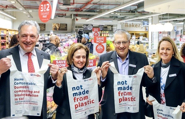 From left - Gareth Ackerman (chairman: Pick n Pay), Suzanne Ackerman-Berman (Pick n Pay director: transformation), Pedro Da Silva (Pick n Pay retail MD) and Paula Disberry (retail executive: commercial and marketing at Pick n Pay).