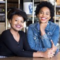 Think Creative Hub's cofounders and creative directors Nkgabiseng 'Nkgabi' Motau and Mukondi Ralushayi.