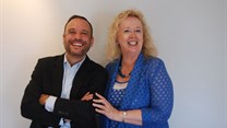 Scopen's Cesar Vacchiano (president and global CEO) and Johanna McDowell (Scopen Africa partner and CEO of the IAS).