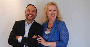 Scopen's Cesar Vacchiano (president and global CEO) and Johanna McDowell (Scopen Africa partner and CEO of the IAS).