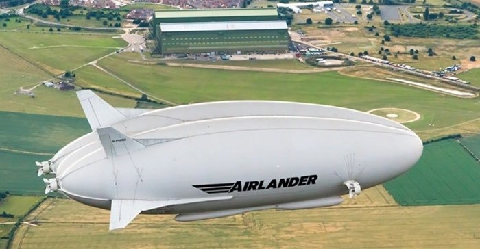 Currently considered the world's largest aircraft, the Airlander 10 is powered by four 325-hp (242-kW) turbocharged diesel engines (Credit: Hybrid Air Vehicles)