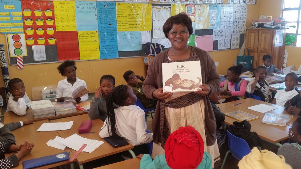 Edufundi celebrates reading on Mandela Day