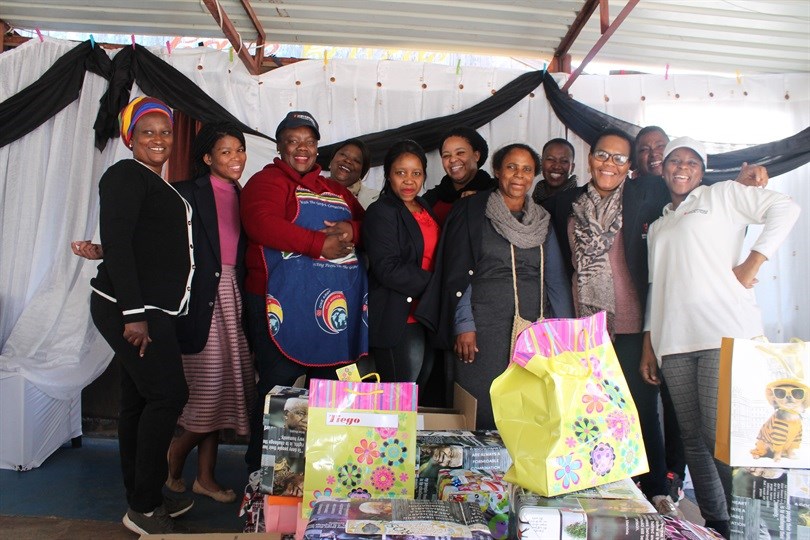 Enterprises UP staff and Luvuyo Home caregivers