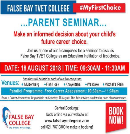Parent Seminar - Empowering parents to give better career advice