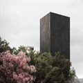 Grenfell Tower reimagined as monolithic black concrete memorial