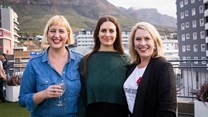 From left to right: Anelde Greeff, Marina Tokar and Johannie van As at the first SheSays Cape Town event