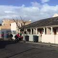 Residents facing eviction from these houses in Bromwell Street want the City of Cape Town to give them alternative accommodation near the City CBD. Photo: Rejul Bejoy