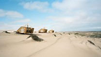 Nina Maritz Architects completes shipwreck-themed timber cabins in Namibia