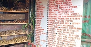 Traditional medicines on sale in Kibera slum in Nairobi. Flickr