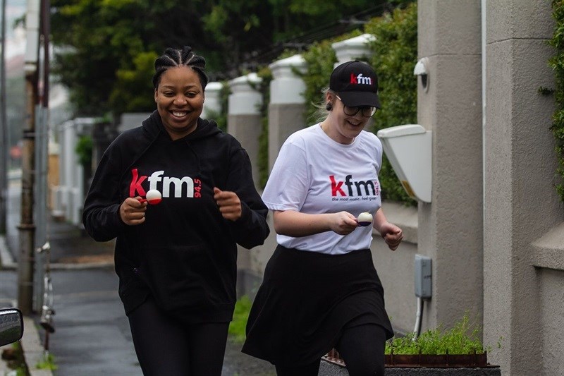 The Cape's longest inner-city egg-and-spoon race