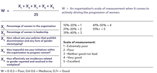 Diagnostic tool help organisations focus on women in leadership