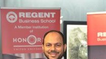 Dr Ahmed Shaikh, Managing Director of Regent Business School
