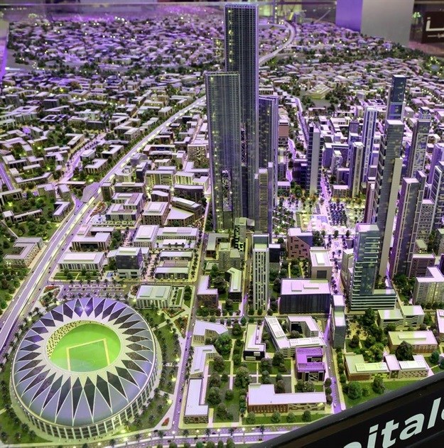 A model city? Khaled Elfiqi/EPA