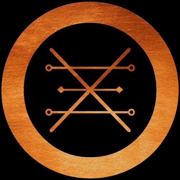 The Alchemic symbol for copper - image courtesy of Monk's gin