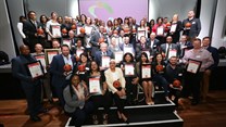 The 29 industry winners of the 2018 Ask Afrika Orange Index. Image supplied.