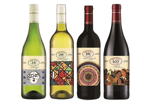 Checkers collaborates with SA artists for limited edition Odd Bins wines