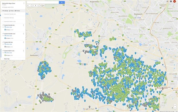 Soweto heatmap. Credit: 5M2T