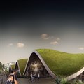 PDG Architects designs monolithic green roof for Antalya bazaar