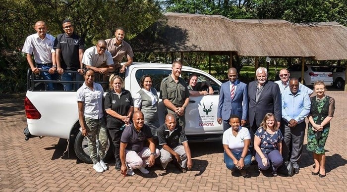 Toyota donates Hilux to assist anti-poaching activities