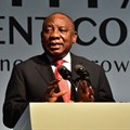 South African President Cyril Ramaphosa addresses a recent investment summit. Flickr.com/GovernmentZA