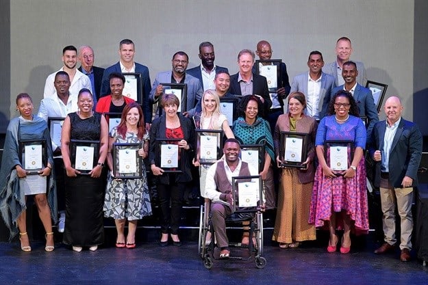 South African Small Business Award Top 20 and Category Winners at The Barnyard in Johannesburg