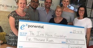 Exponential, Amnet, iProspect, and PHD raise R5,000 for The Iris House Children's Hospice in the 2018 Amazing Race