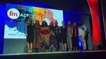 Collective ID, small agency of the year at the FM AdFocus Awards 2018. Image © Lynne Joffe .