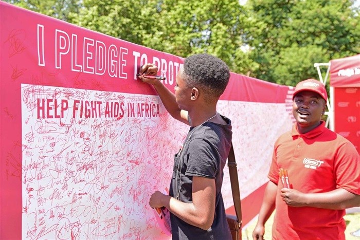 (DUREX)RED donation fights HIV/AIDS through Global Fund