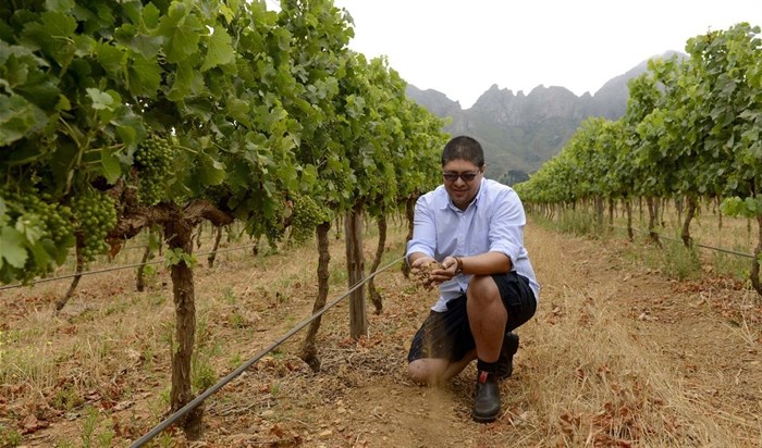 Meet Timothy Witbooi, the winemaker behind Lourensford's award-winning SMV