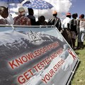 The theme for World Aids Day is “know your status”. EPA
