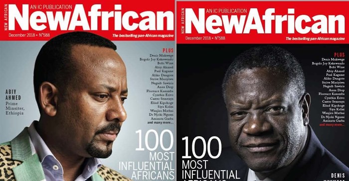 New African magazine's list of 100 Most Influential Africans