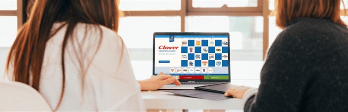 Clover SA revamps its website