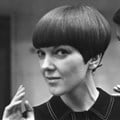 Mary Quant with Vidal Sassoon, 1964. Photograph by Ronald Dumont, Image courtesy of V&A Museum