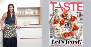Editor Kate Wilson with the December 2018 issue of Woolworths Taste.