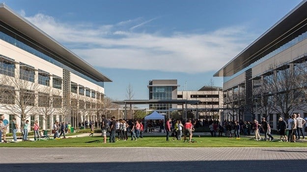 The company's current facilities in Austin accommodate 6,200 staff, marking Apple's largest presence of employees outside of Cupertino. Image © Apple