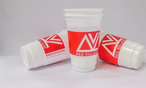 Local entrepreneur 3D prints cups from biodegradable materials