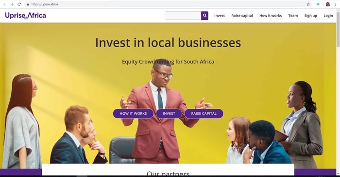 Uprise.Africa scoops the award as the best crowdfunding platform